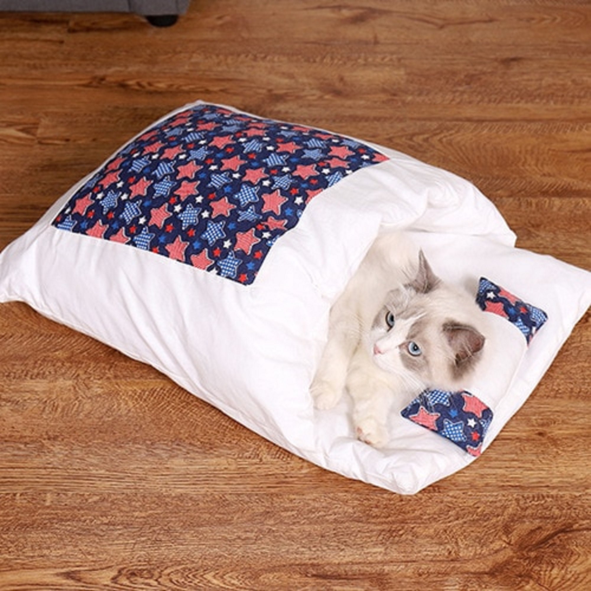 1Piece Cute Cat Bed with Blanket & Pillow Multi Colors and Etsy