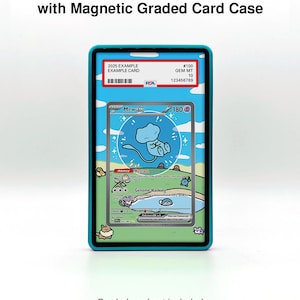 Extended Artwork for Graded Cards + Magnetic Display Case