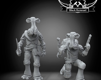 Hammer Head Brothers - Star Wars Legion Compatible - Black Remnant