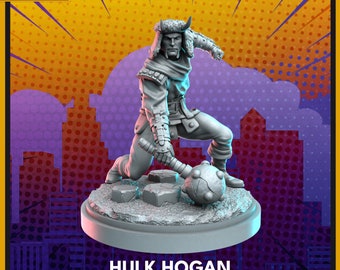 C27 Hulk Hogan - Marvel Crisis Protocol Proxy - 3D Printed Miniature