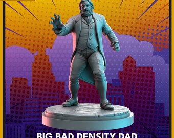 C27 Big Bad Density Dad - Marvel Crisis Protocol Proxy - 3D Printed Miniature