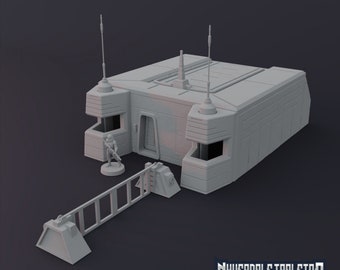 Star Wars Legion Compatible - Authority Checkpoint/Bunker