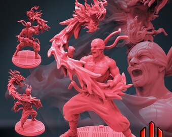 Fist Iron B- MCP 40mm Scale Mini Fantasy - Superhero