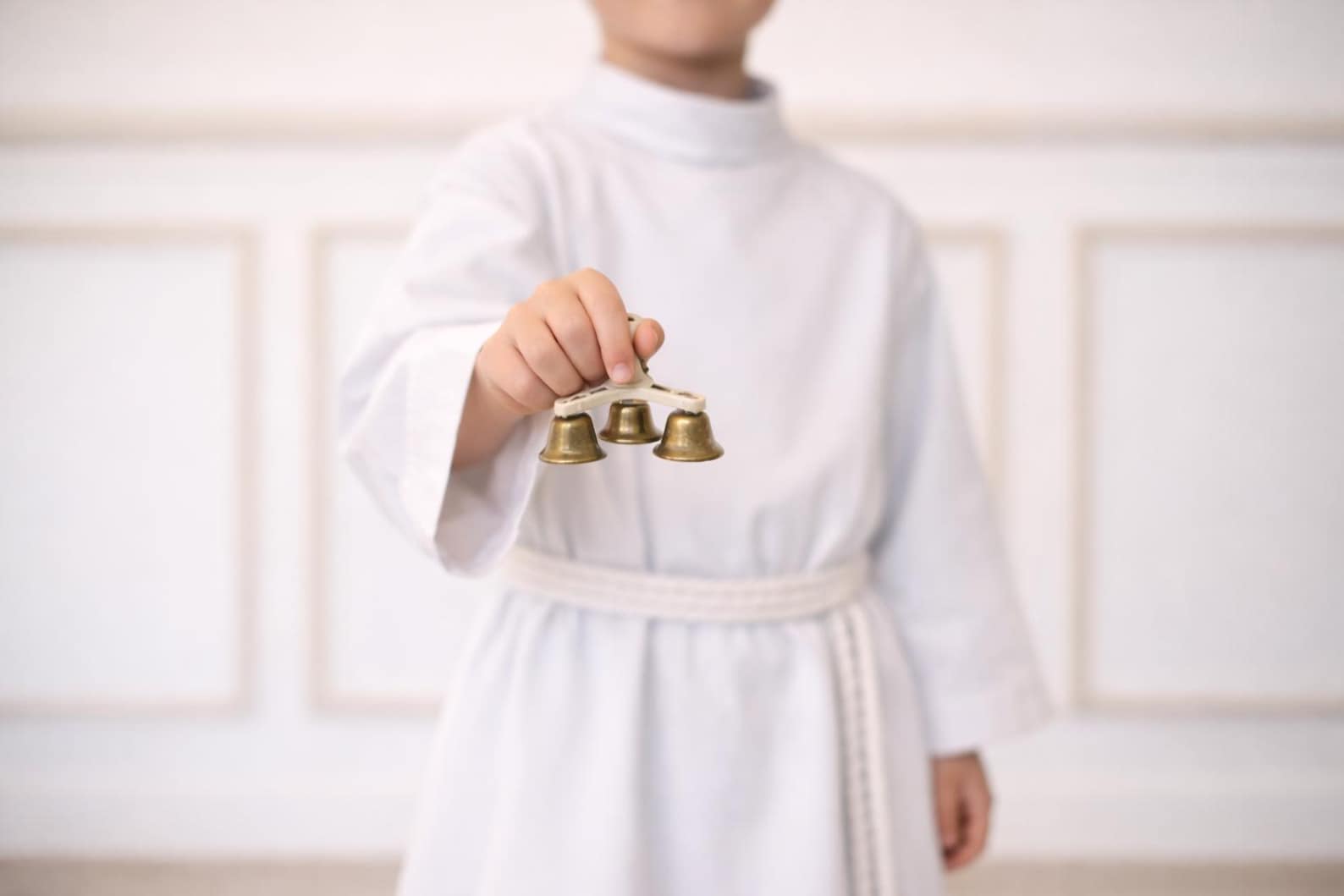 Triple Altar Bell – Catholic Mass Bell – Liturgy Bell for Altar Servers ...