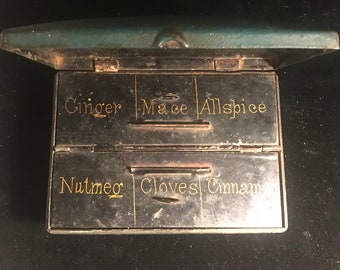 Amazing Vintage Spice  Tin Box