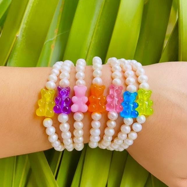 Clear Gummy Bear Bracelet – Beadstein