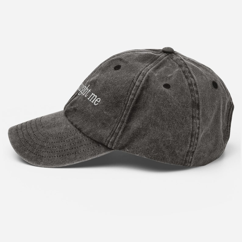 Yeezy taught me - Washed black hat