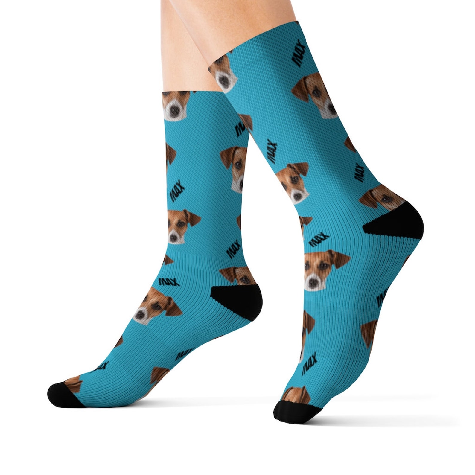 Calcetines personalizados para mascotas para perros pongan | Etsy