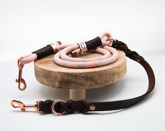 Dog leash | Short leash | Leather leash | Paracord leash | Dog leash | Dog accessories | Fat leather leash | Leather leash