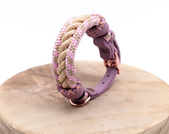 Rope collar | Paracord collar | Dog collar | Dog collar | Dog collar | Leather collar | Fat leather | Climbing rope collar