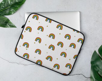 Laptop-Hülle - Regenbogen