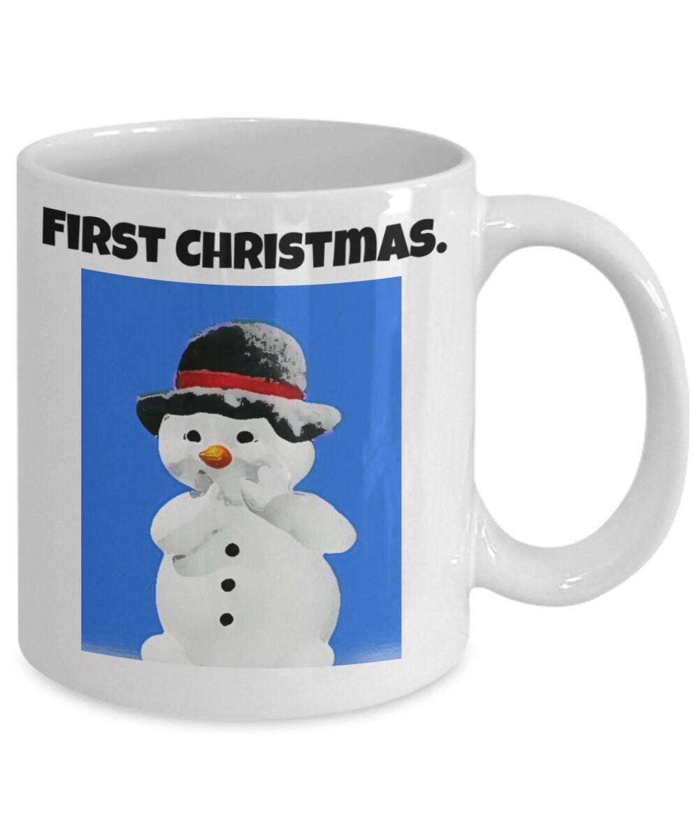 First Christmas mug Merry Christmas mug coffee tea hot | Etsy