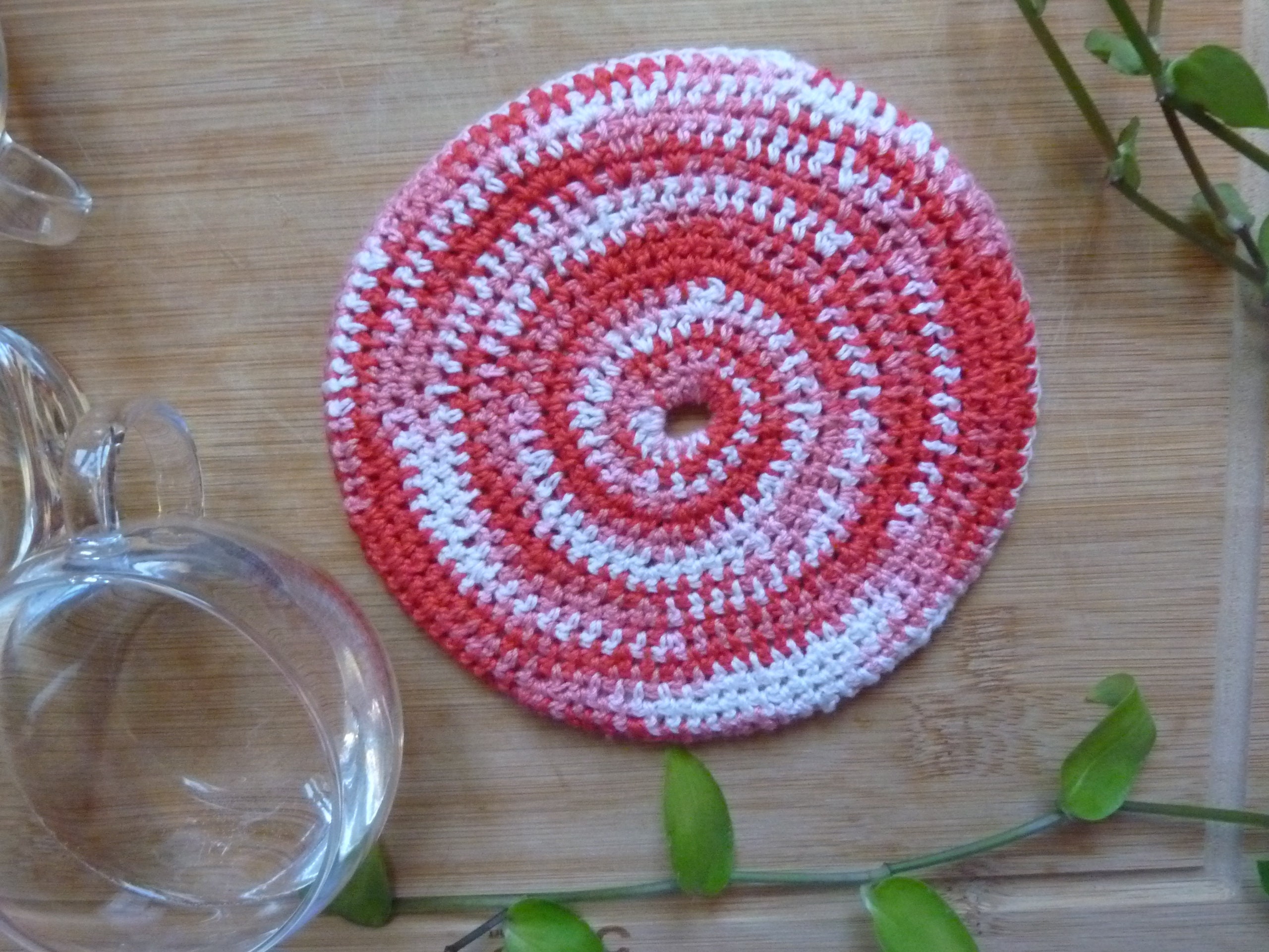 Paire de Manique en Crochet Fait A La Main