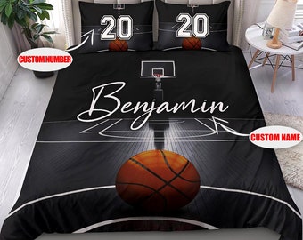 Basketball Bedding Etsy