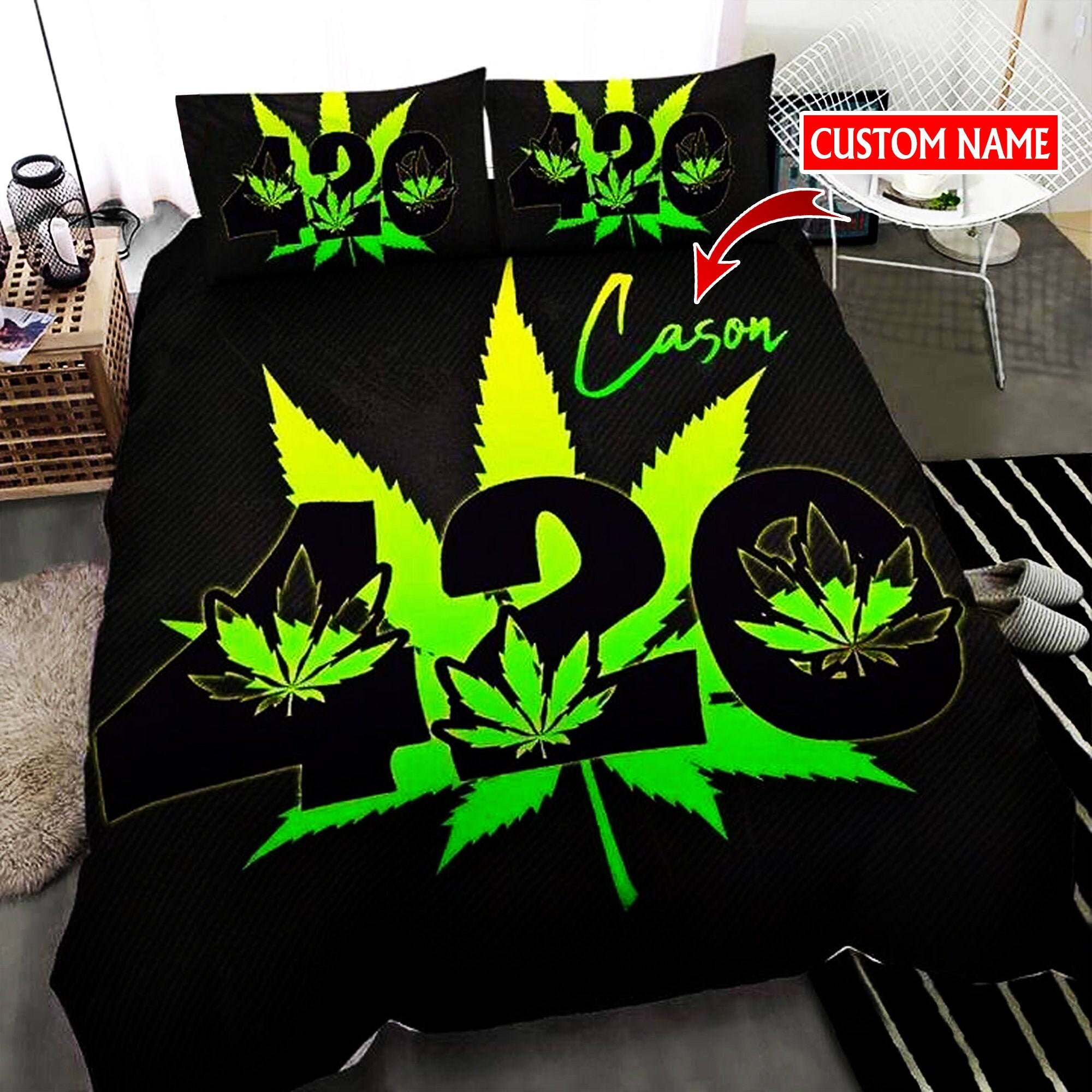 Weed Bed Comforter 83 - f8s6c36