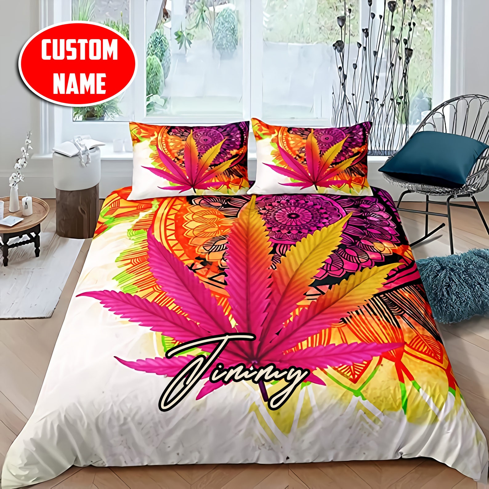 Weed Bed Comforter 83 - oya8pxq