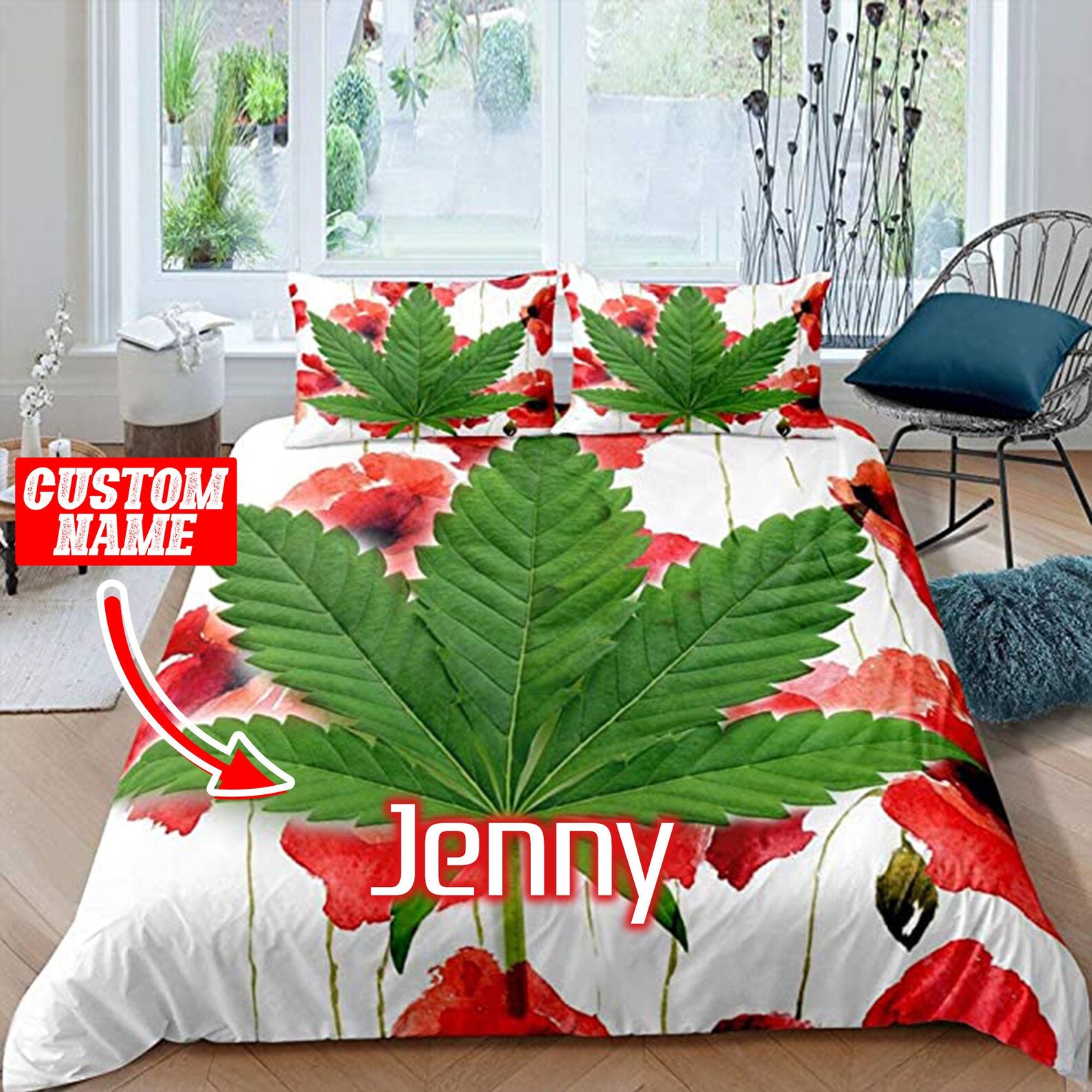 Weed Bed Comforter 83 - 7z7mw6c