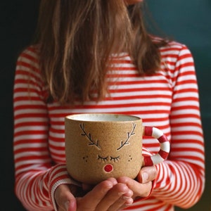 Handmade Christmas mug from Scandinavia image 1