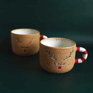 Handmade Christmas mug from Scandinavia image 6