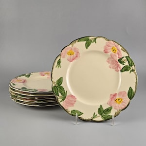 Franciscan Desert Rose | 8in Luncheon Plate |Set of 6
