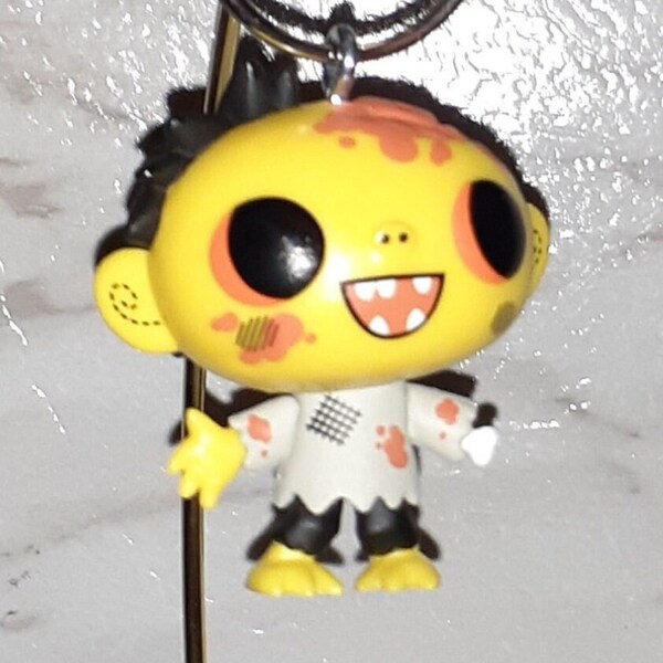 Zombie Keychain Etsy
