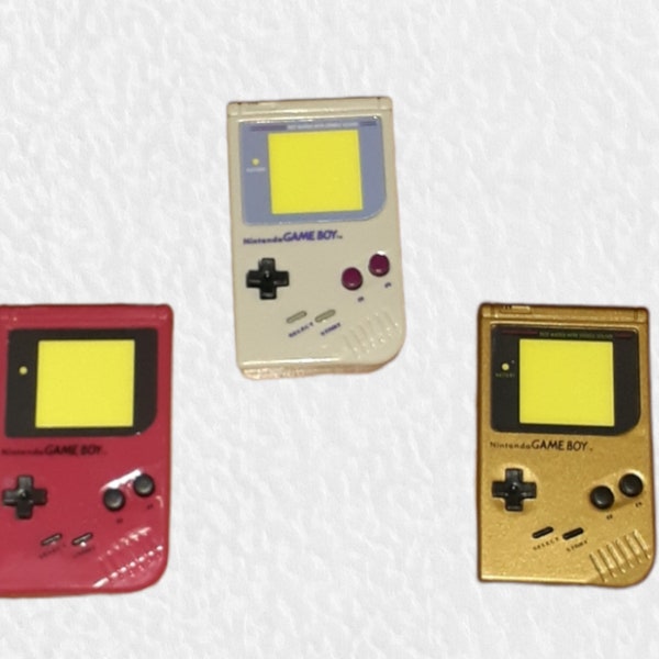 Game Boy Magnet, Video Game Magnet, Classic Gaming Remote, 80's Gaming, Classic Video Games, Refrigerator Magnet, Novelty Gift Kitchen Decor