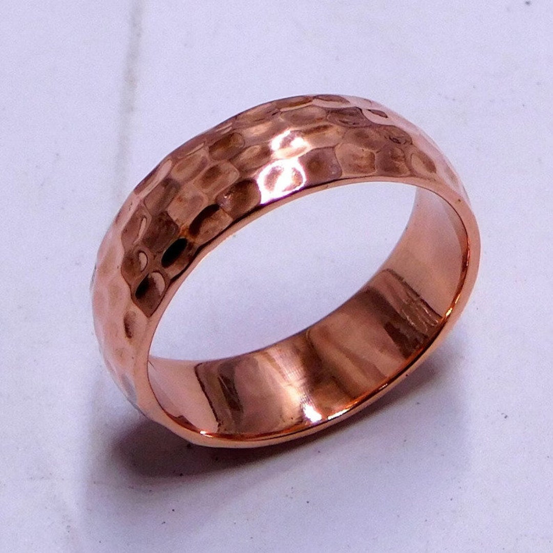 Solid Copper Ring ,pure Copper Ring ,solid Copper Rings Lover
