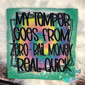 My temper