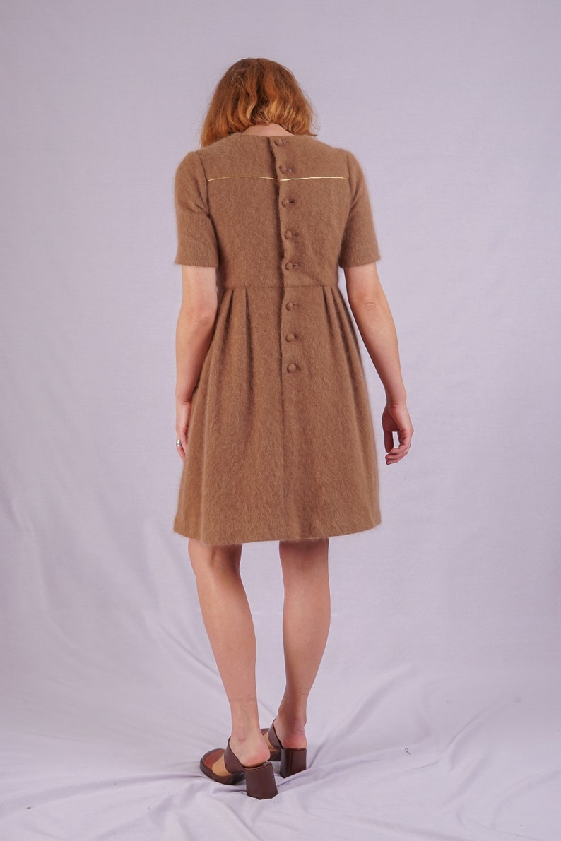 Brown Mohair Dress image 4