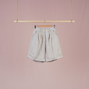 Taupe High-waist Shorts image 6