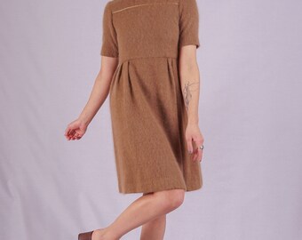 Brown Mohair Dress