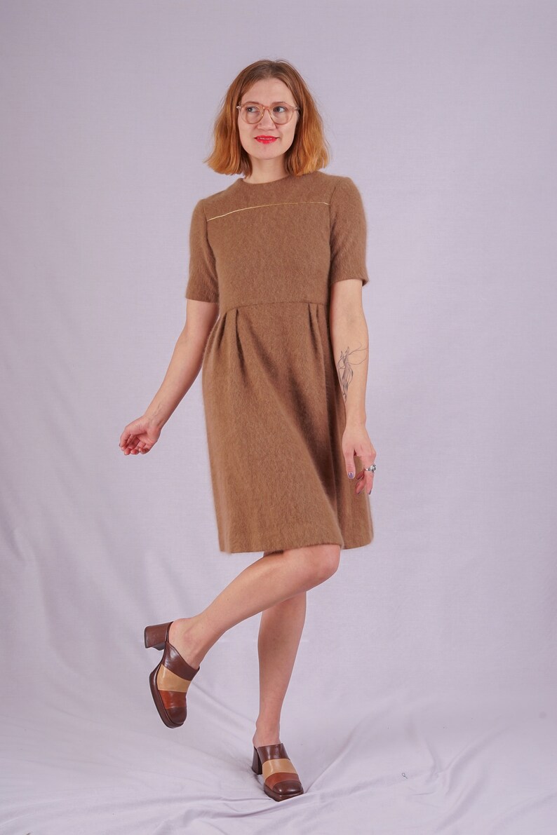 Brown Mohair Dress image 1