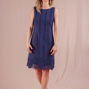 Dark blue Lace Dress image 3