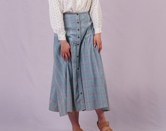 80's Vintage High Waist Skirt
