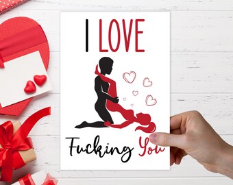 Funny Valentines Card, Valentine Card For Him, Her, Card For Husband, Card For Wife, Valentine Card, Cards For Him, For Her, Bold Card