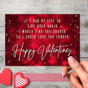 Love Valentine Card, Valentines Card, Unique Card, Girlfriend Gift, Boyfriend Gift, Wife Card, Husband Card (Copia)