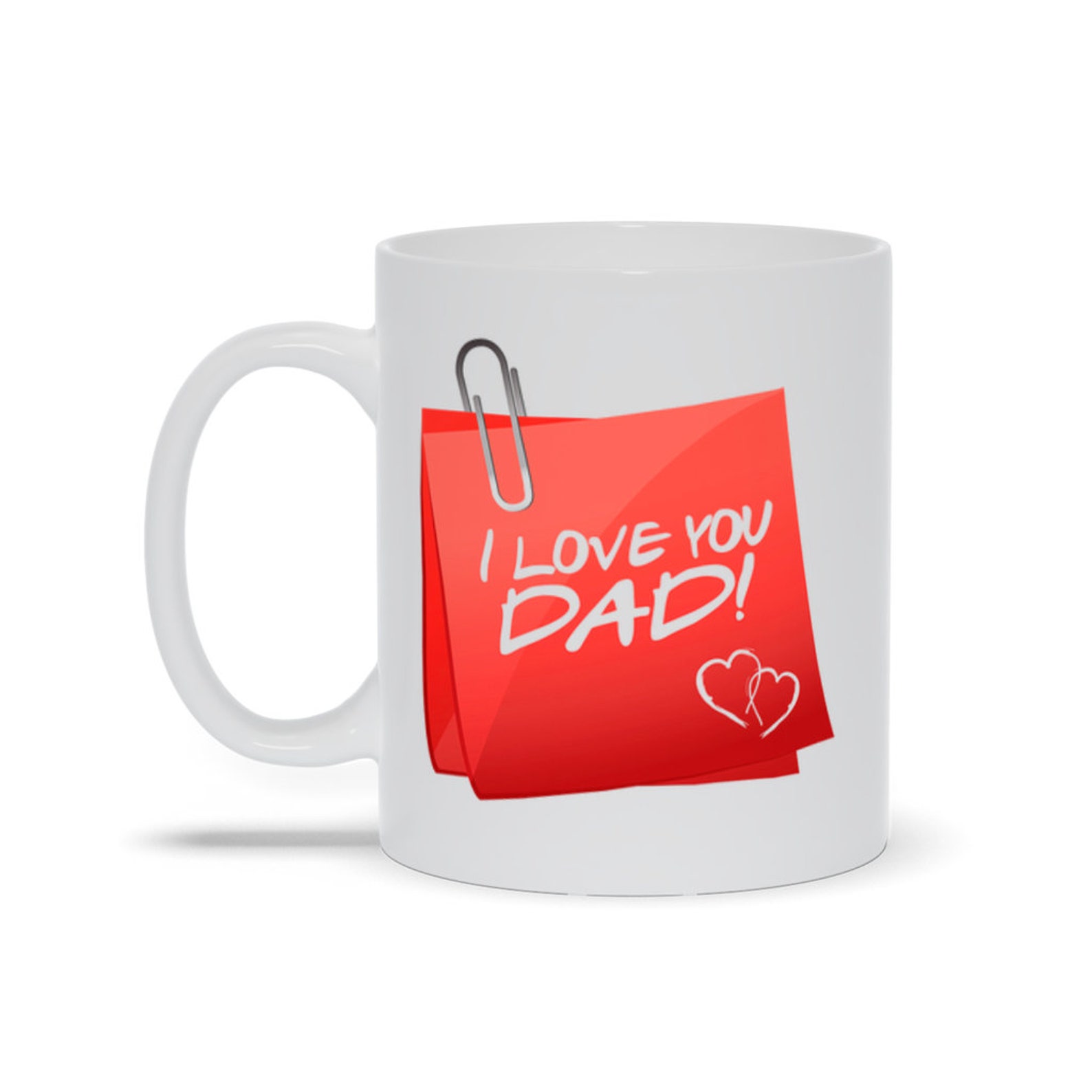 Te amo papá taza de café me encanta papá taza regalo del