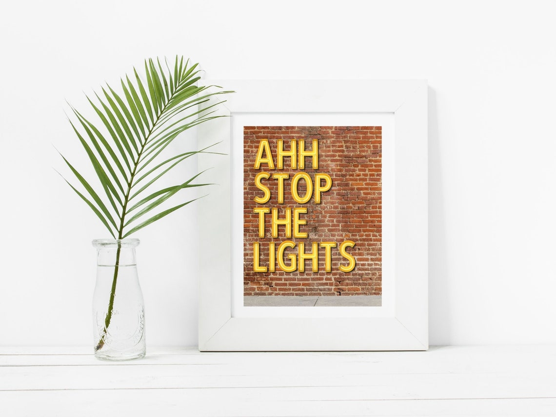 Fun Irish Signs Funny Irish Saying Print, Neon Sign Wall Art, Irish Humour Digital ...