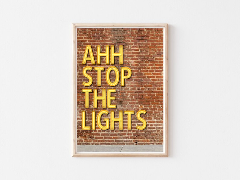 Fun Irish Signs Funny Irish Saying Print, Neon Sign Wall Art, Irish Humour Digital ...