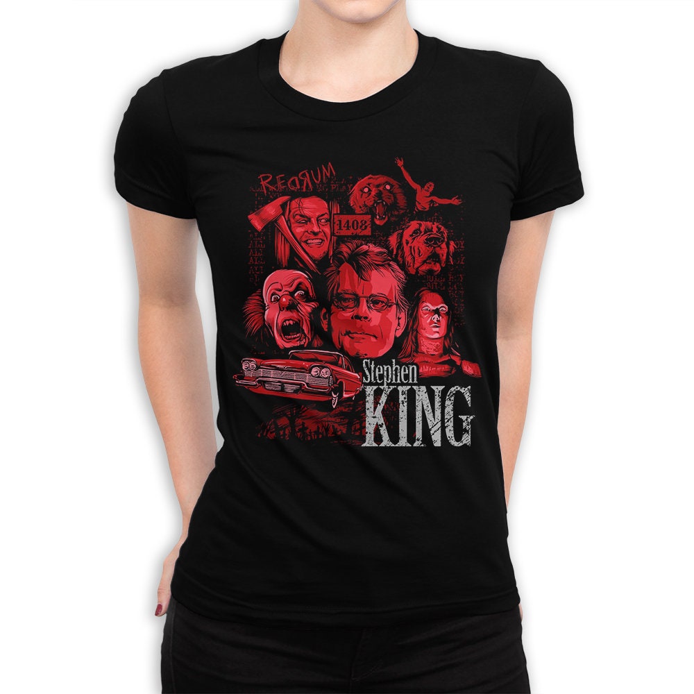 Stephen King Movies Art TShirt Men's Women's All Etsy