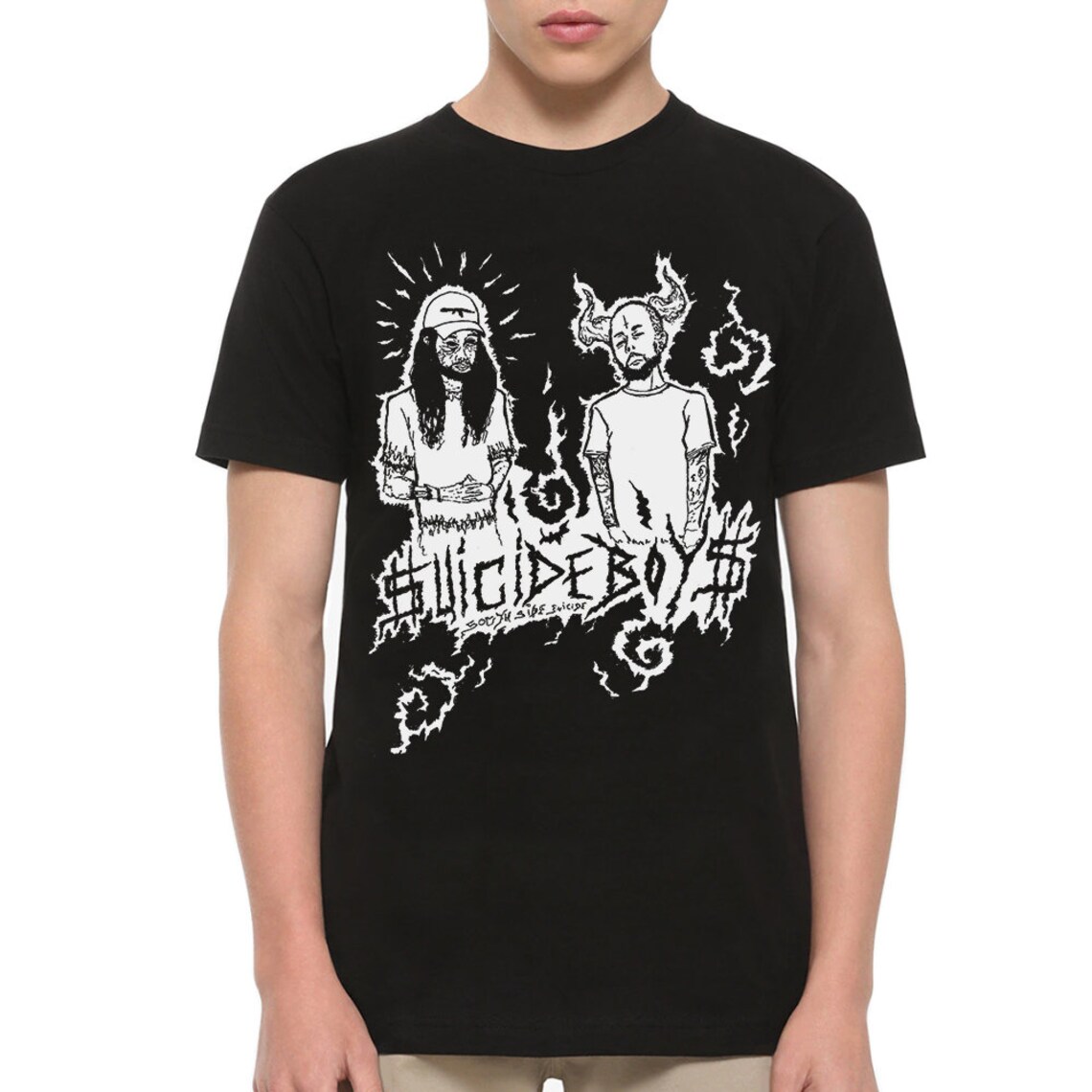 Suicideboys South Side Camiseta suicida Suicide Boys Tee Etsy