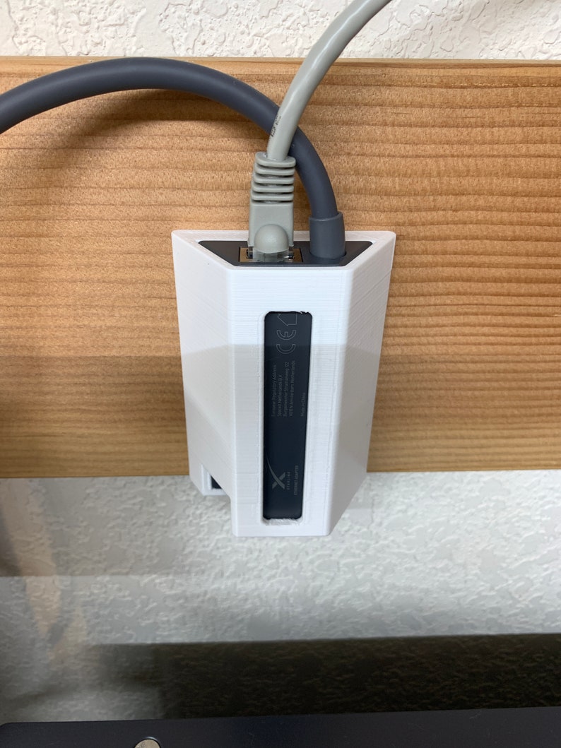 Starlink Adapter Wall Hanger 3D Printed Plastic Etsy