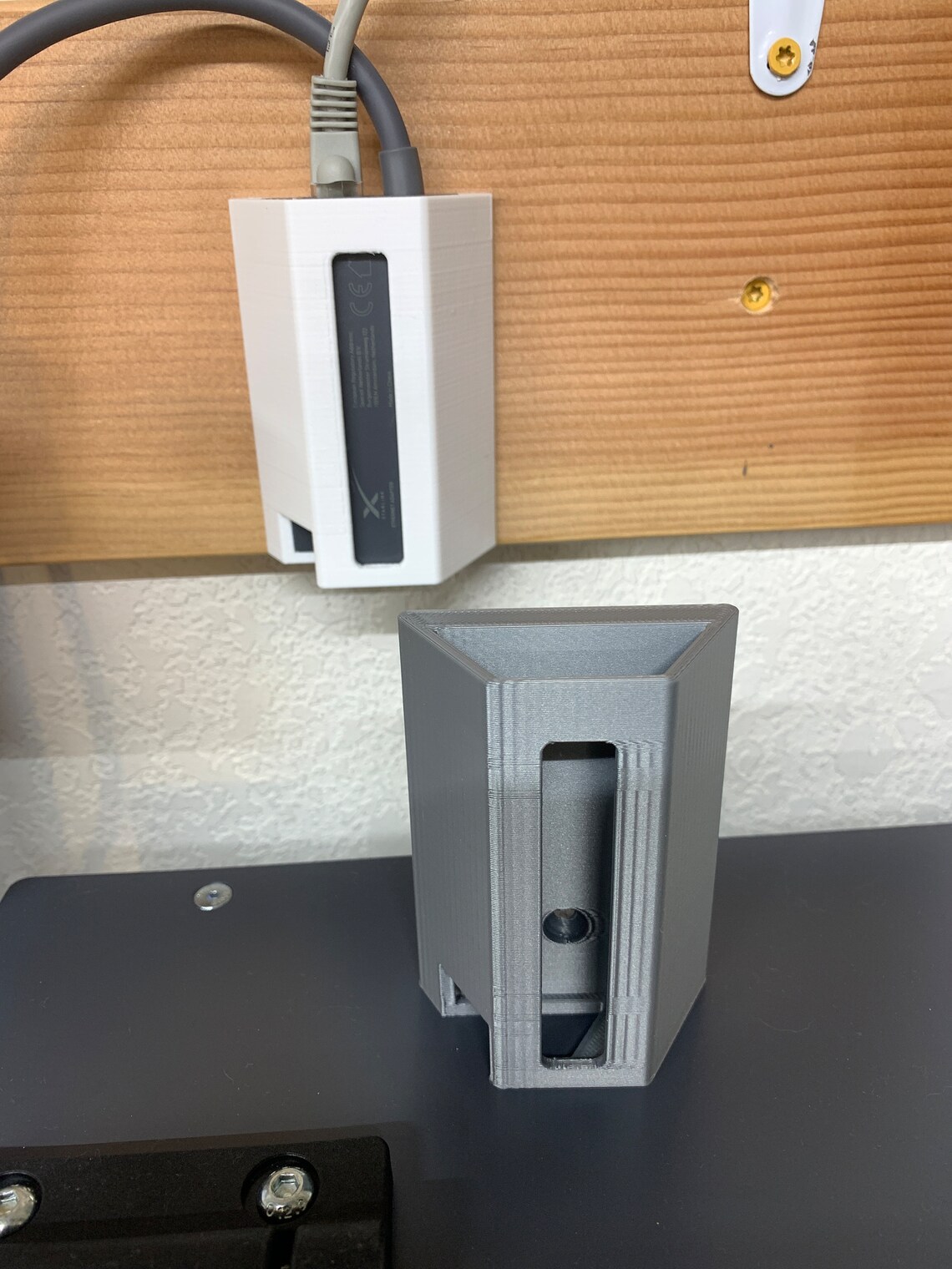 Starlink Adapter Wall Hanger 3D Printed White Etsy India