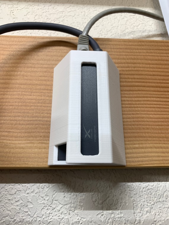 Starlink Adapter Wall Hanger 3D Printed White Etsy India