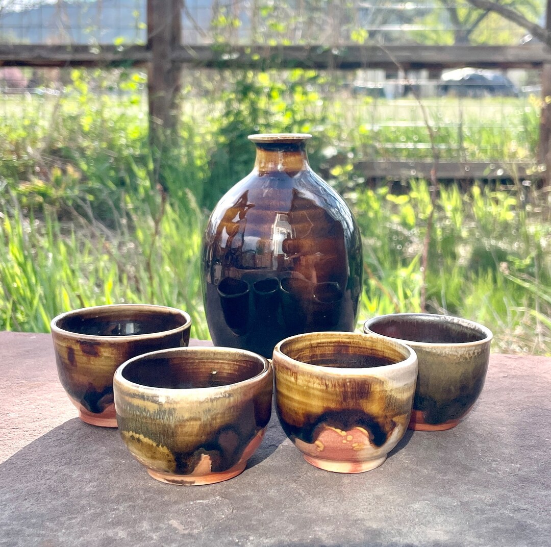 Handmade Sake Set Sake Gift Set Ceramic Sake Set Pottery Etsy