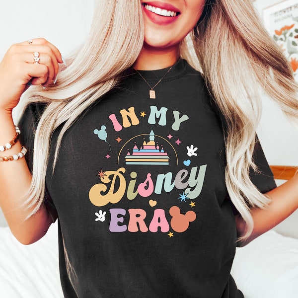 In My Disney Era Shirt, Disneyland Trip Shirt, Disney World Shirt, Family Disney Shirt, Colorful Vacation Shirt, Super Soft Shirt