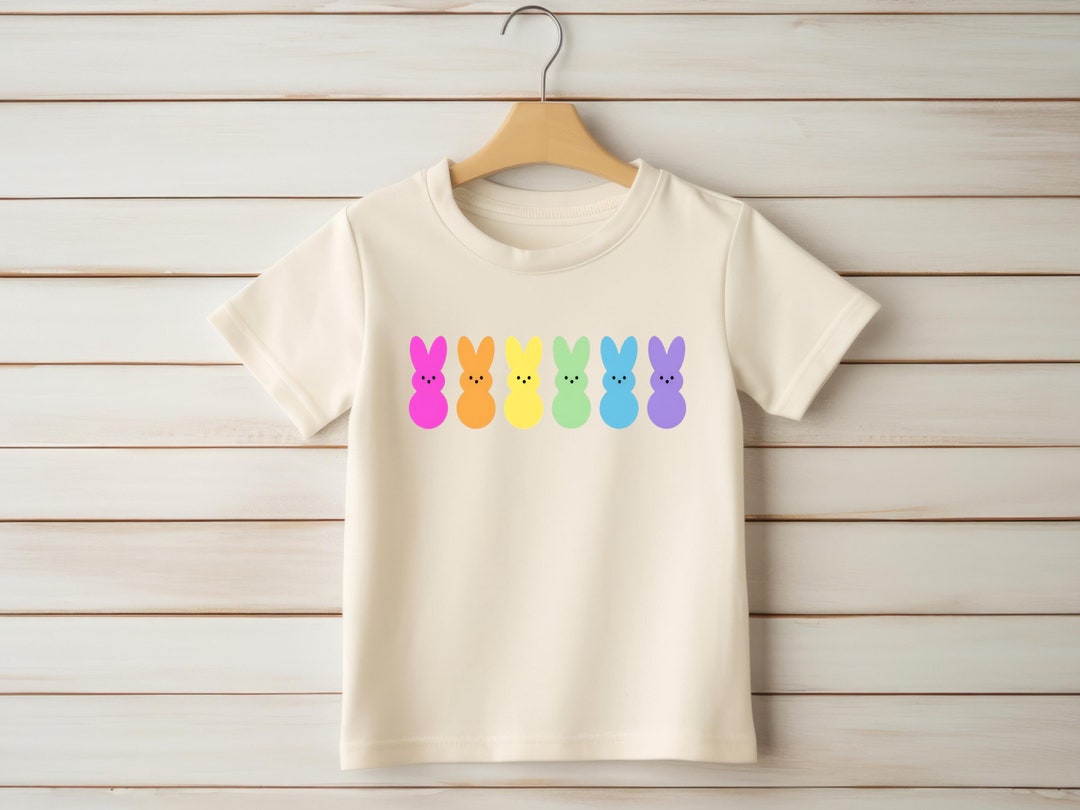 Easter Peeps Patch Short Sleeve Romper- Natural main image 1