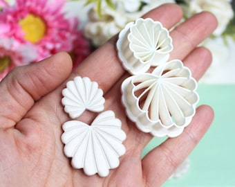 Polymer Clay Cutter, Shell Polymer Clay Cutter, Clay Cutter, Seashell Clay Cutter, Cutter for Polymer Clay Earrings, Fimo Cutter
