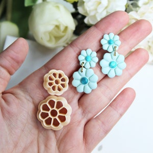 Flower Clay Cutter SET, Polymer Clay Cutter, Clay Cutter SET, Floral Polymer Clay Cutter, Polymer Clay Cutter Daisy, Flower Clay Cutter