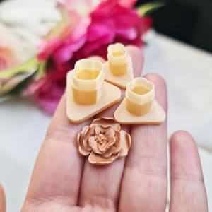 Micro Flowers Cutter, Micro Cutter SET, Polymer Clay Cutter, Flower Micro Cutter, Micro Clay Cutter, Petal Polymer Clay Cutter, Micro Cutter